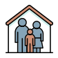 Animated family icon